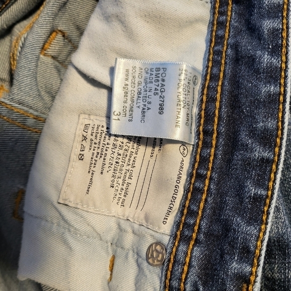 Adriano Goldschmied The Dylan Men Slim Skinny Jeans Size 31 - Picture 6 of 10